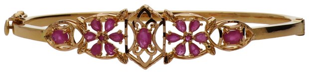 Bracelets in 22KT gold by Shree Omkar Jewellers, design 5