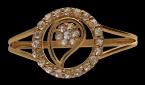 Rings in 22KT gold by Shree Omkar Jewellers, design 7
